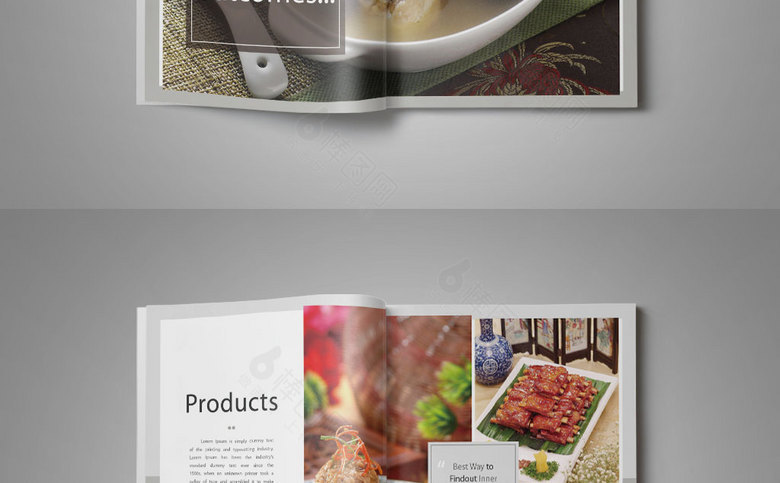 餐饮美食宣传画册