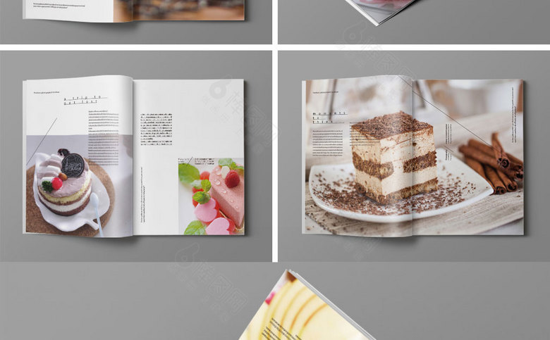 蛋糕美食画册