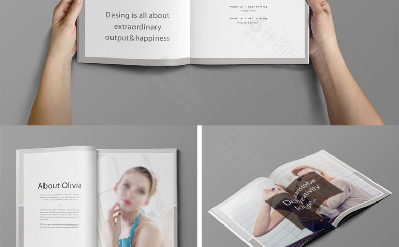 高档化妆品画册设计