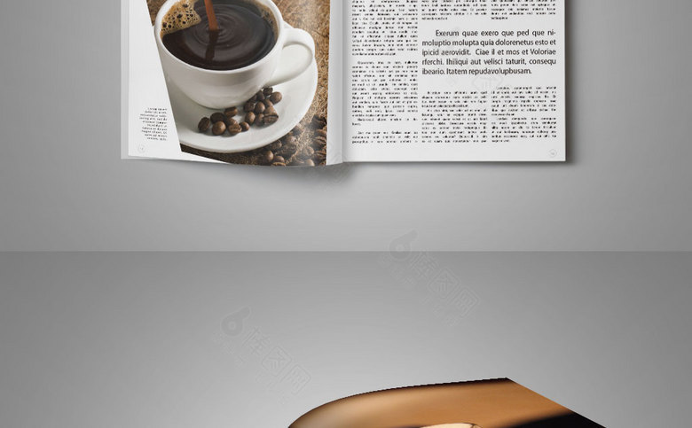 咖啡画册设计
