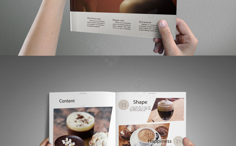 咖啡画册设计