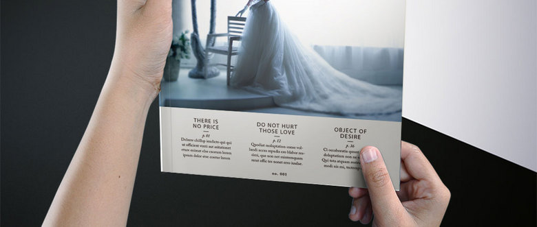 婚纱摄影画册设计