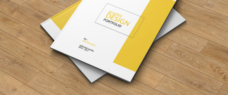 黄色精美设计公司画册