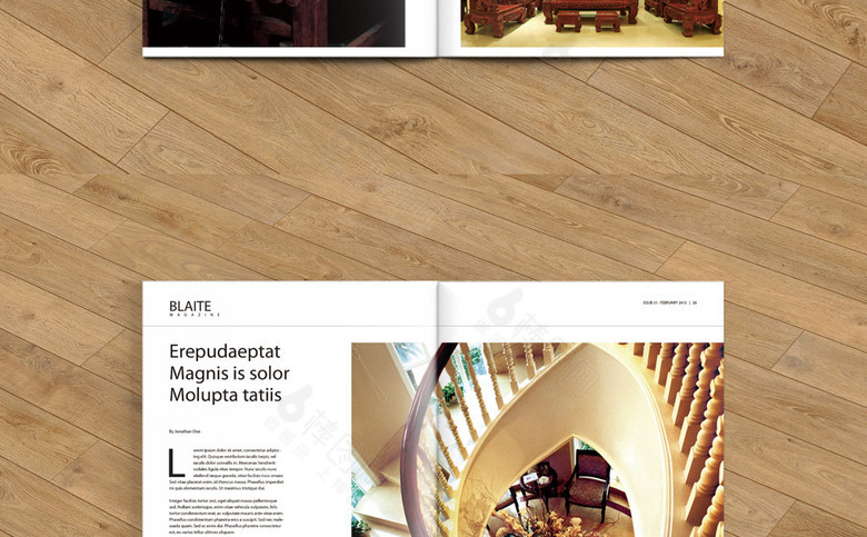木材画册设计
