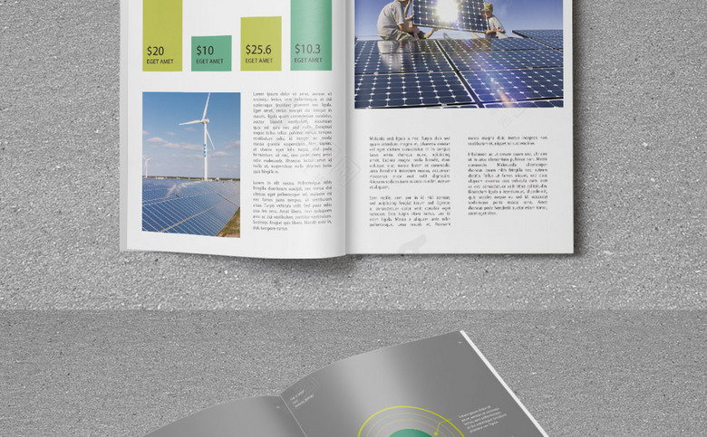 太阳能能源画册设计