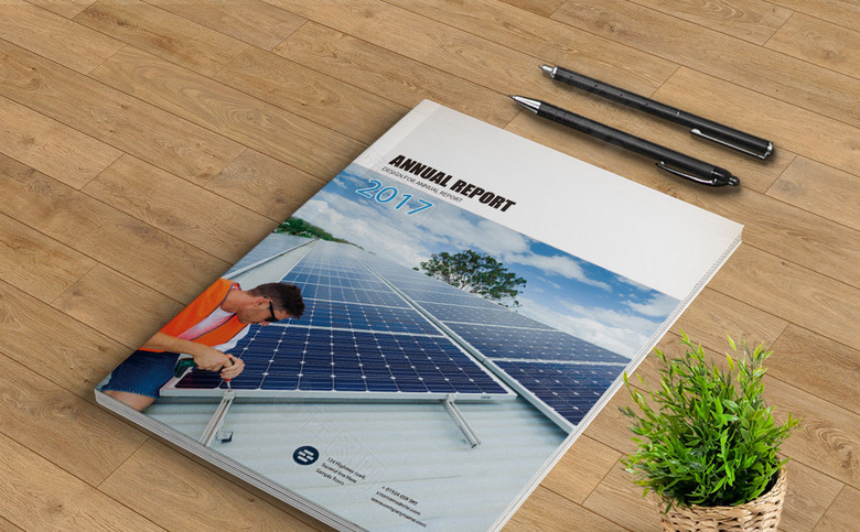 太阳能能源宣传画册
