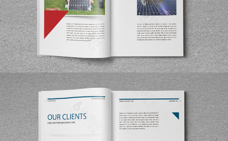 太阳能发电宣传画册