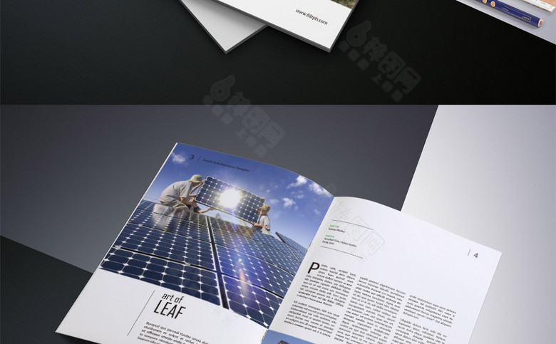 太阳能光伏能源宣传画册