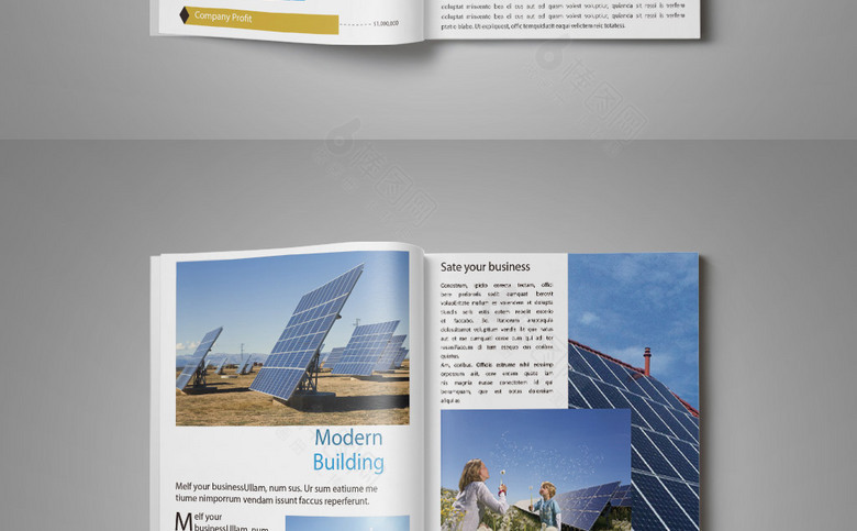 环保太阳能画册
