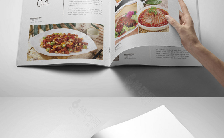 中国餐饮美食画册