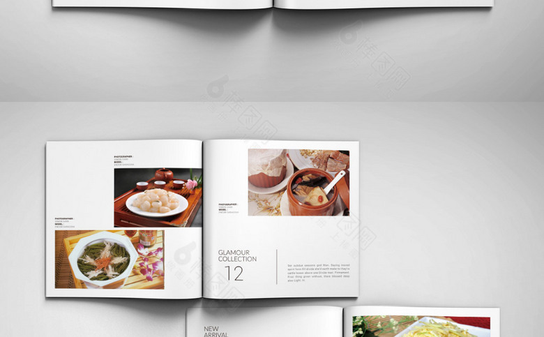 中国餐饮美食画册