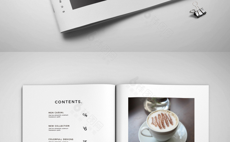 创意咖啡画册