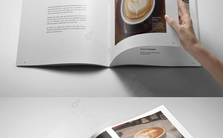 创意咖啡画册