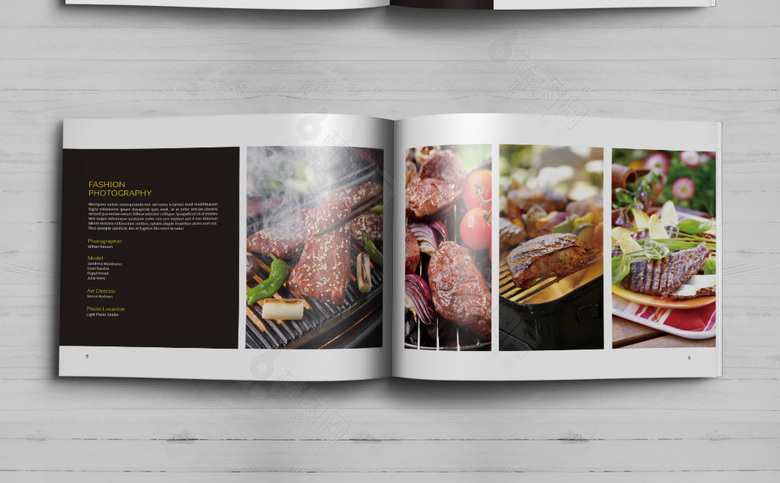 时尚烤肉画册