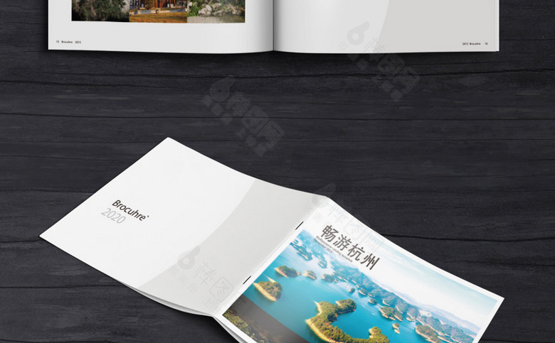 杭州西湖旅游画册