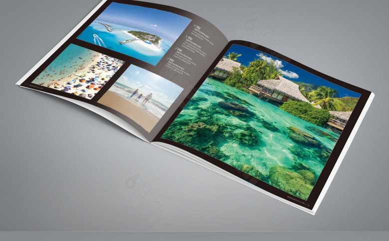 国际旅游画册设计模板