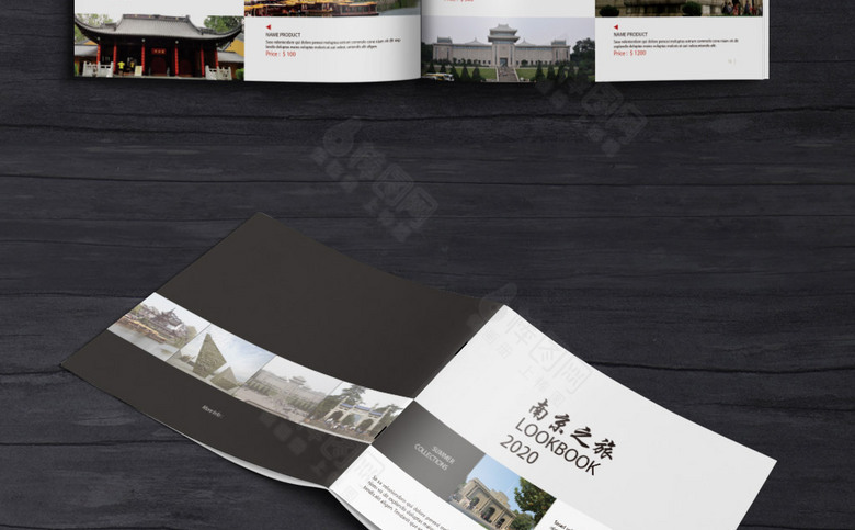 南京旅行公司宣传画册