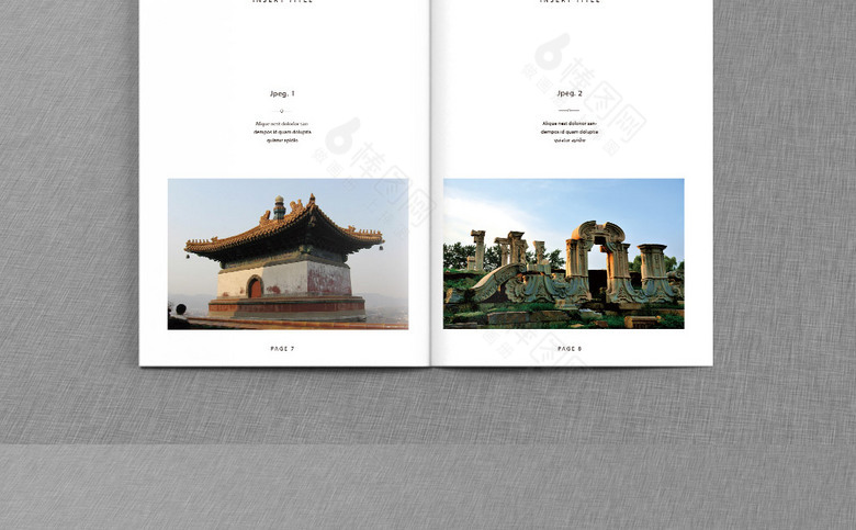 北京旅游指南宣传册