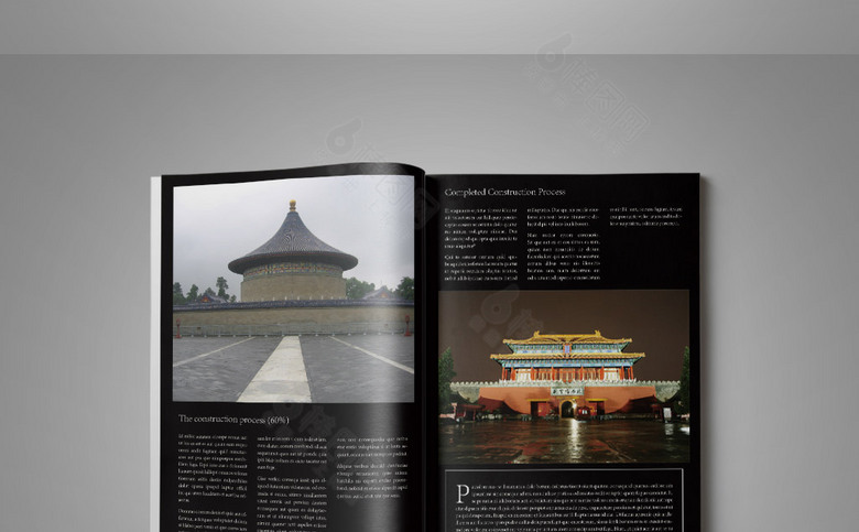 北京旅游公司画册