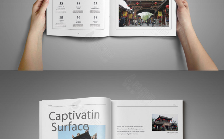 四川旅游宣传册设计