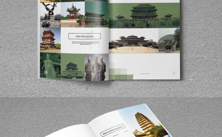 西安旅游画册