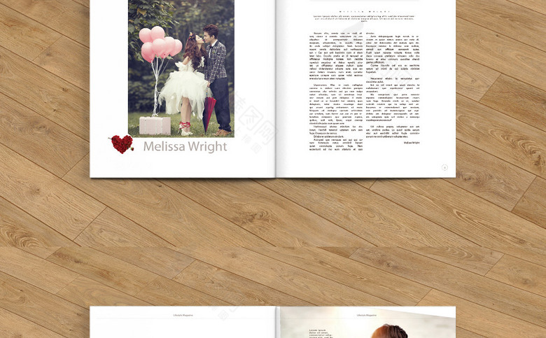 婚礼策划公司画册设计
