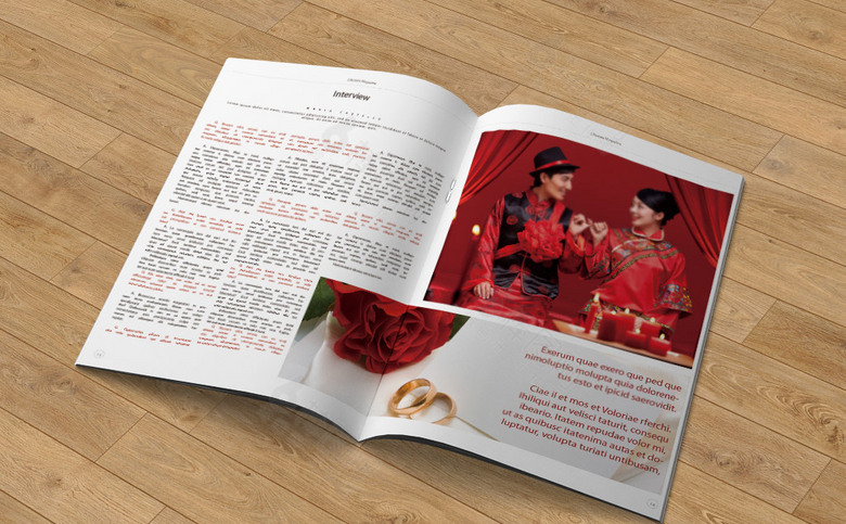 婚礼策划公司画册设计