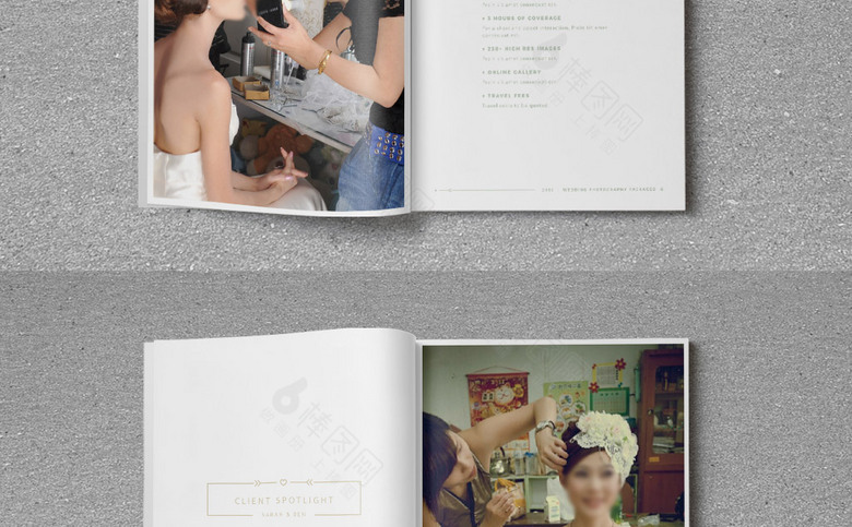 婚庆宣传画册设计