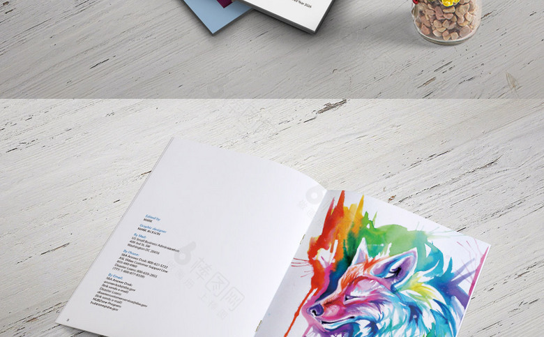 创意广告公司画册设计模板
