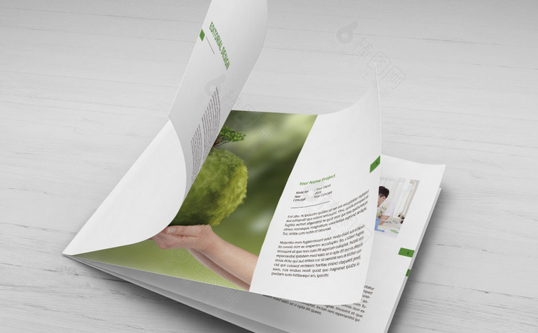 生态环保画册设计