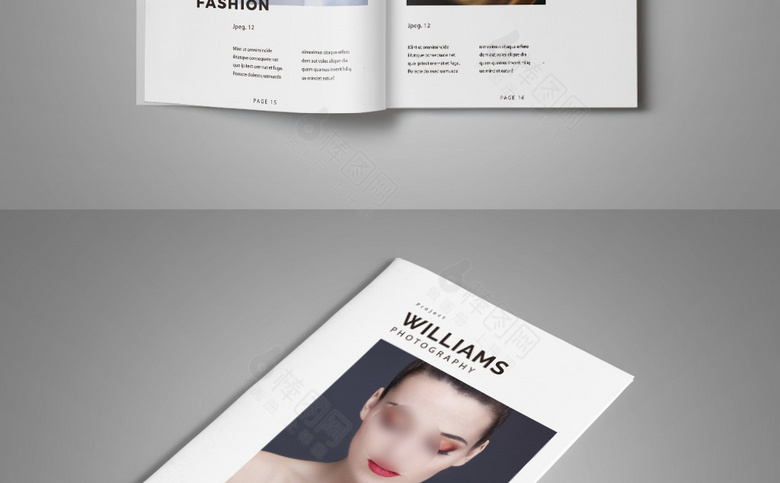 时尚化妆品画册设计